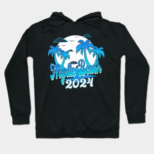 Family Vacation Myrtle Beach 2024 Summer Souvenir Hoodie